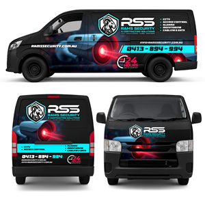 Diseño de Rotulación de Vehículo por DESIGN SOLUTIONS 007 para Rams Security Solutions | Diseño: #35521936
