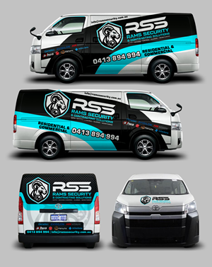 Car Wrap Design by websmartusa for Rams Security Solutions | Design #35484562