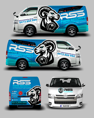 Diseño de Rotulación de Vehículo por websmartusa para Rams Security Solutions | Diseño: #35490293