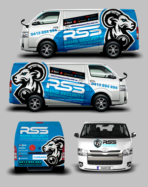 Diseño de Rotulación de Vehículo por websmartusa para Rams Security Solutions | Diseño: #35490294