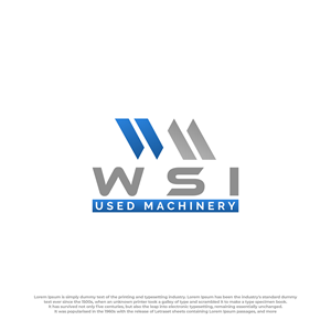 Design de Logo par Peak design pour WSI Machinery, Inc. | Design : #35521649