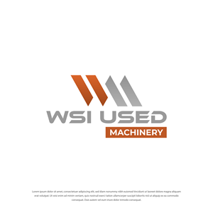 Diseño de Logo por Dotlash para WSI Machinery, Inc. | Diseño: #35523469