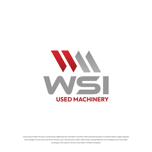 Diseño de Logo por Dotlash para WSI Machinery, Inc. | Diseño: #35523470