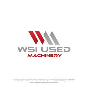 Diseño de Logo por Dotlash para WSI Machinery, Inc. | Diseño: #35523471