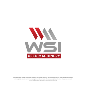 Diseño de Logo por Dotlash para WSI Machinery, Inc. | Diseño: #35523481