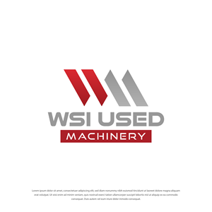 Diseño de Logo por Dotlash para WSI Machinery, Inc. | Diseño: #35523482