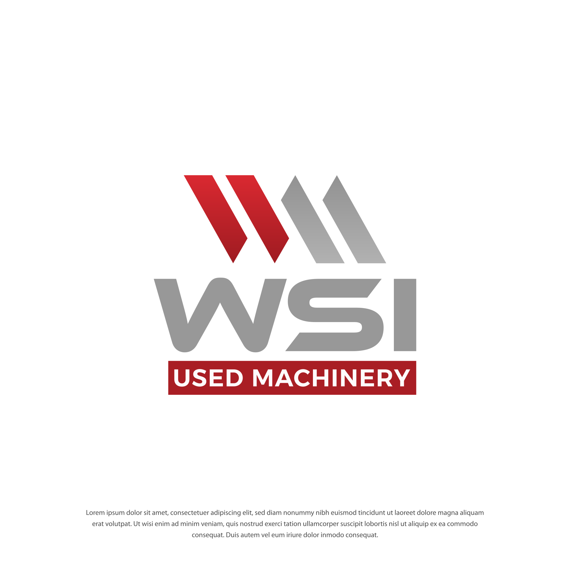 Diseño de Logo por Dotlash para WSI Machinery, Inc. | Diseño #35523483