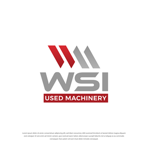 Diseño de Logo por Dotlash para WSI Machinery, Inc. | Diseño: #35523483