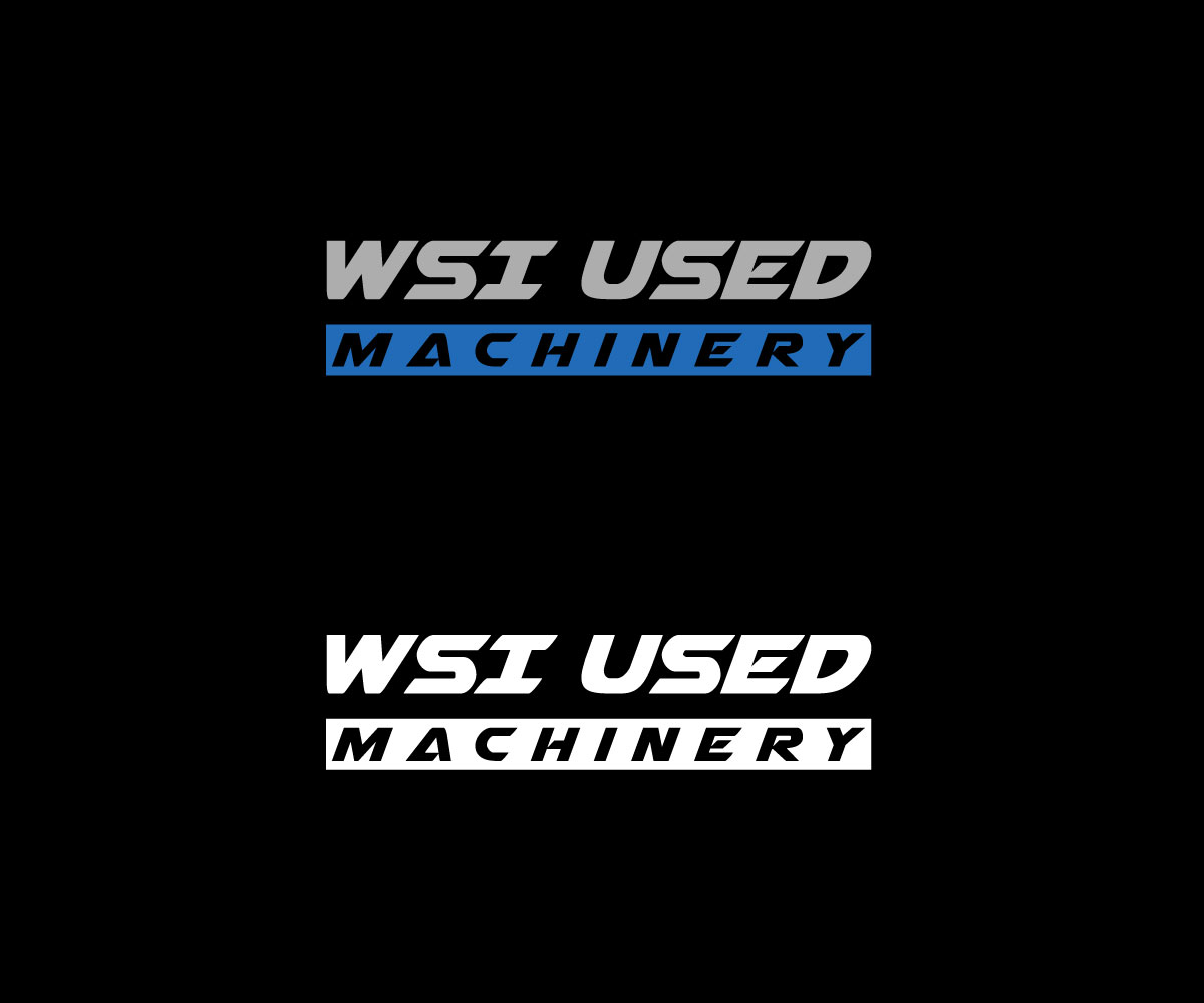 Logo Design by Design_tamim for WSI Machinery, Inc. | Design #35520197