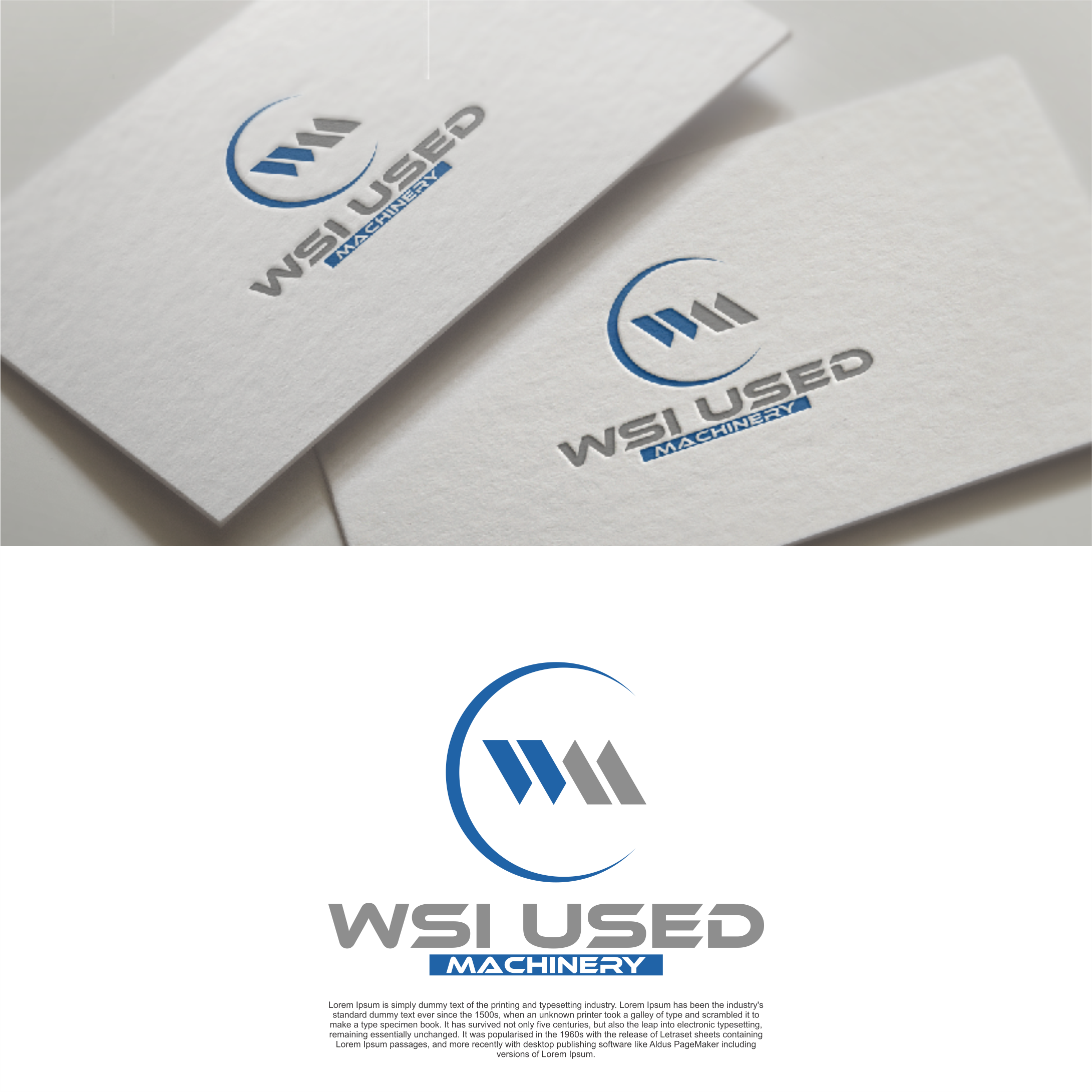 Diseño de Logo por diego costa para WSI Machinery, Inc. | Diseño #35483973