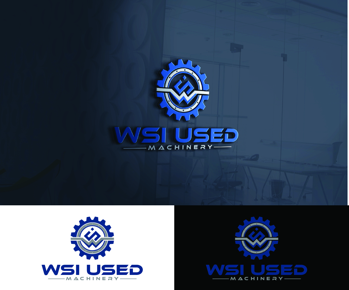Logo Design by S5 for WSI Machinery, Inc. | Design #35514733