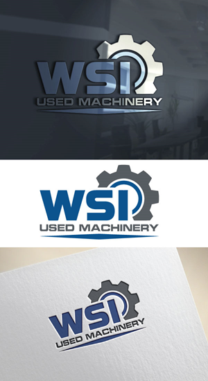 Logo Design by AB design ..... for WSI Machinery, Inc. | Design: #35480897