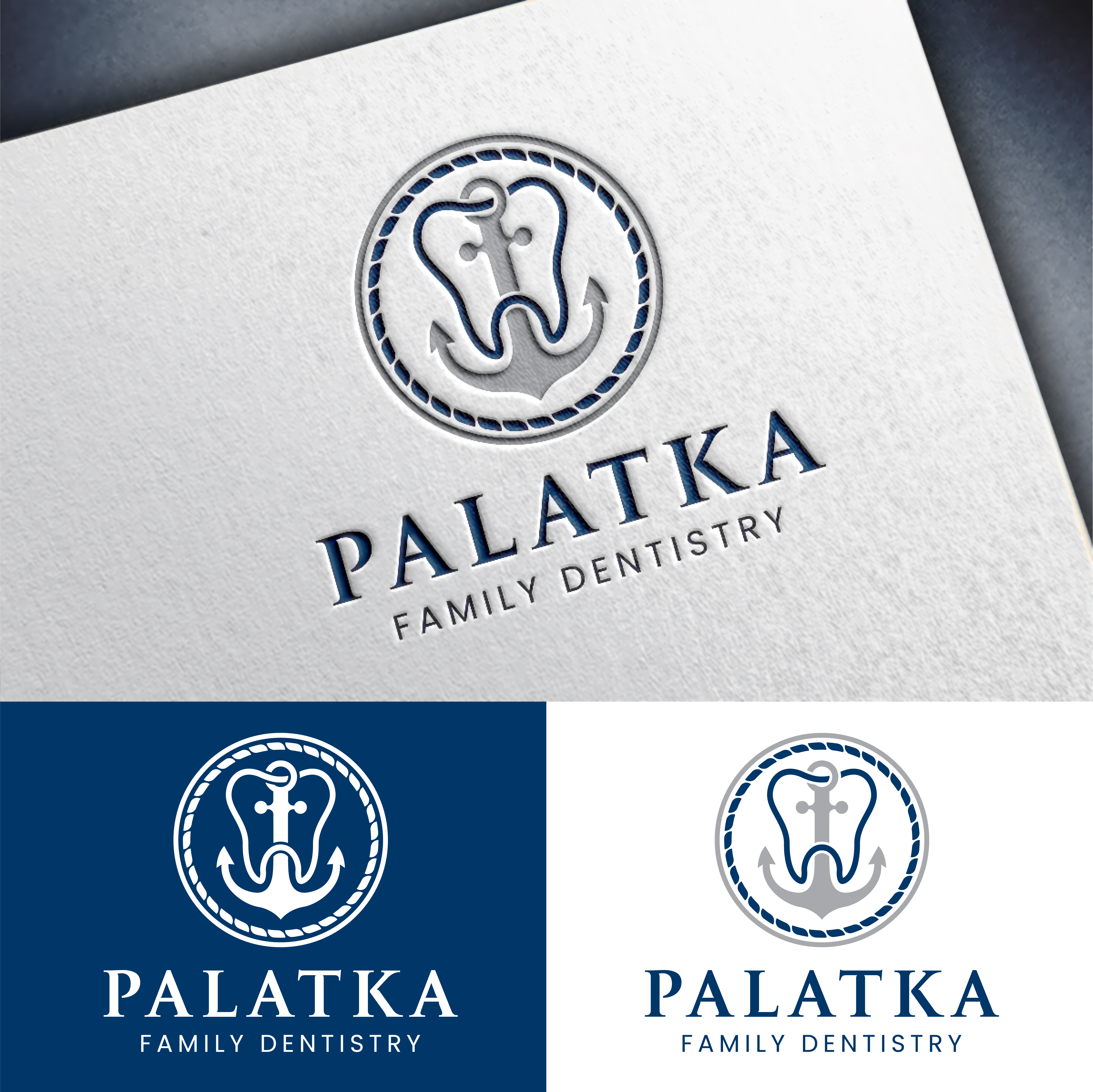 Logo Design by John Mark Arts for Palatka Family Dentistry | Design #35487198