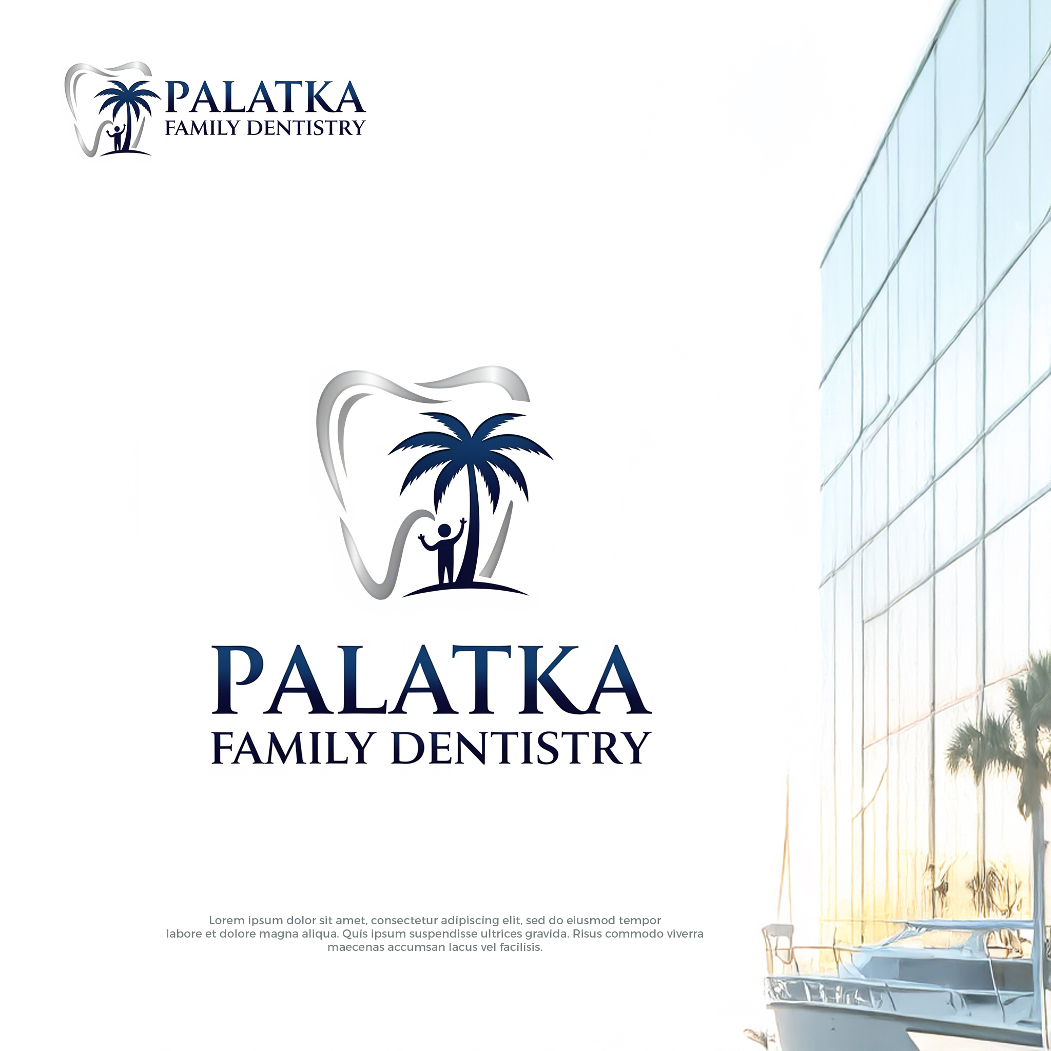 Logo Design by creative.visuals for Palatka Family Dentistry | Design #35500955