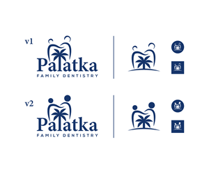 Logo Design by AlphabetZero.co.uk for Palatka Family Dentistry | Design: #35499419