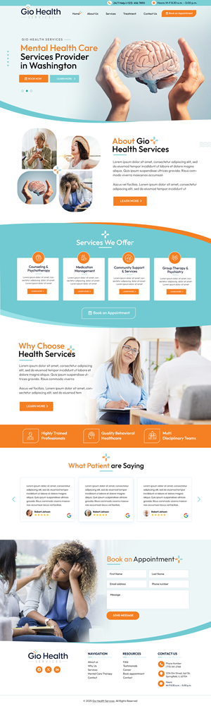 Web Design by Blue Sparrow for Fairfax Lending, Inc. | Design: #35484012