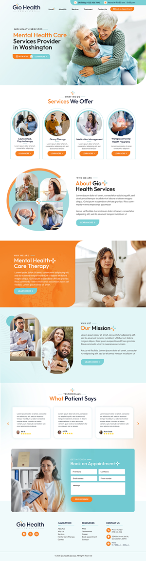 Web Design by Blue Sparrow for Fairfax Lending, Inc. | Design: #35484014