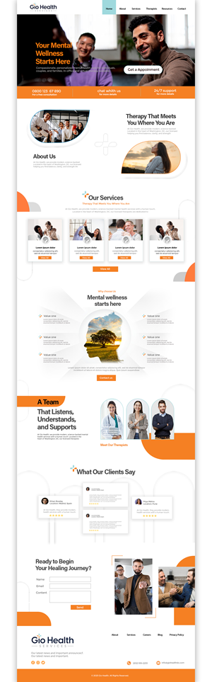 Web-Design von ELAMANTS für Fairfax Lending, Inc. | Design #35514682