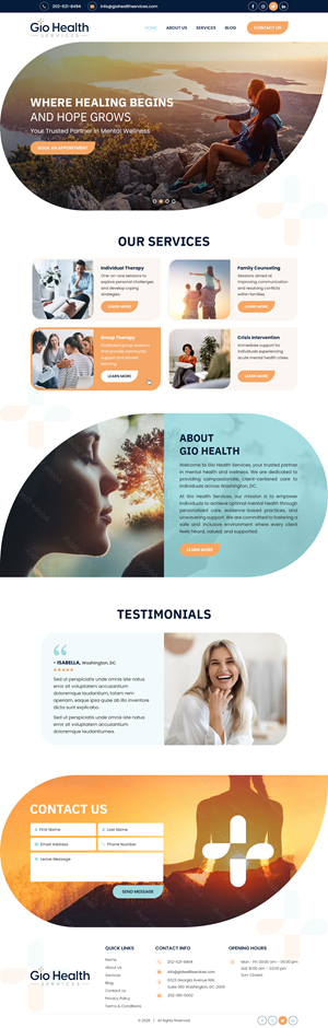 Web Design by Dreams Designs for Fairfax Lending, Inc. | Design: #35495227