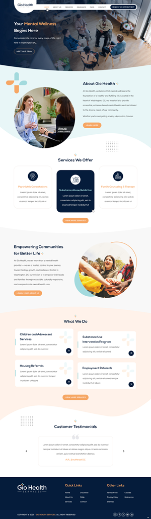 Web Design by pb for Fairfax Lending, Inc. | Design: #35487413