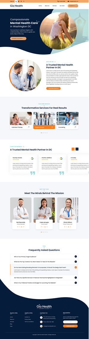 Web Design by Sbss for Fairfax Lending, Inc. | Design: #35486844