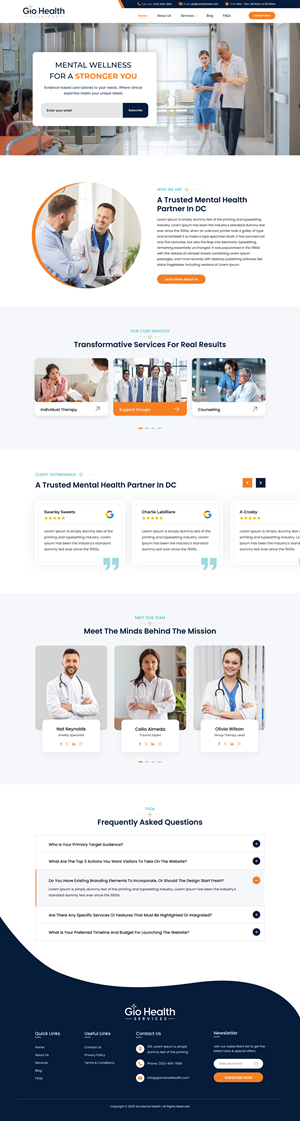 Web Design by Sbss for Fairfax Lending, Inc. | Design: #35486848