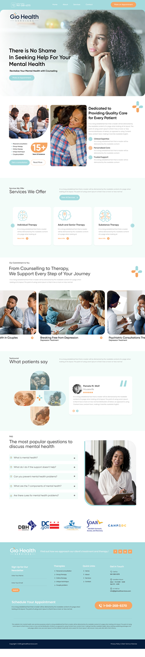 Web Design by Dream Logo Design for Fairfax Lending, Inc. | Design: #35501444