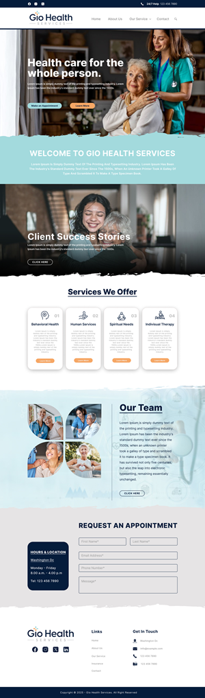 Web Design by Dream Logo Design for Fairfax Lending, Inc. | Design: #35508850