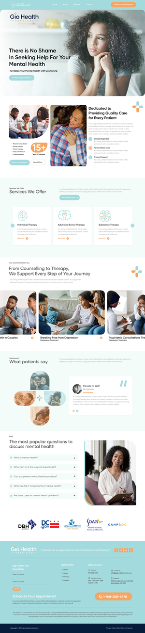 Web Design by Dream Logo Design for Fairfax Lending, Inc. | Design: #36447756