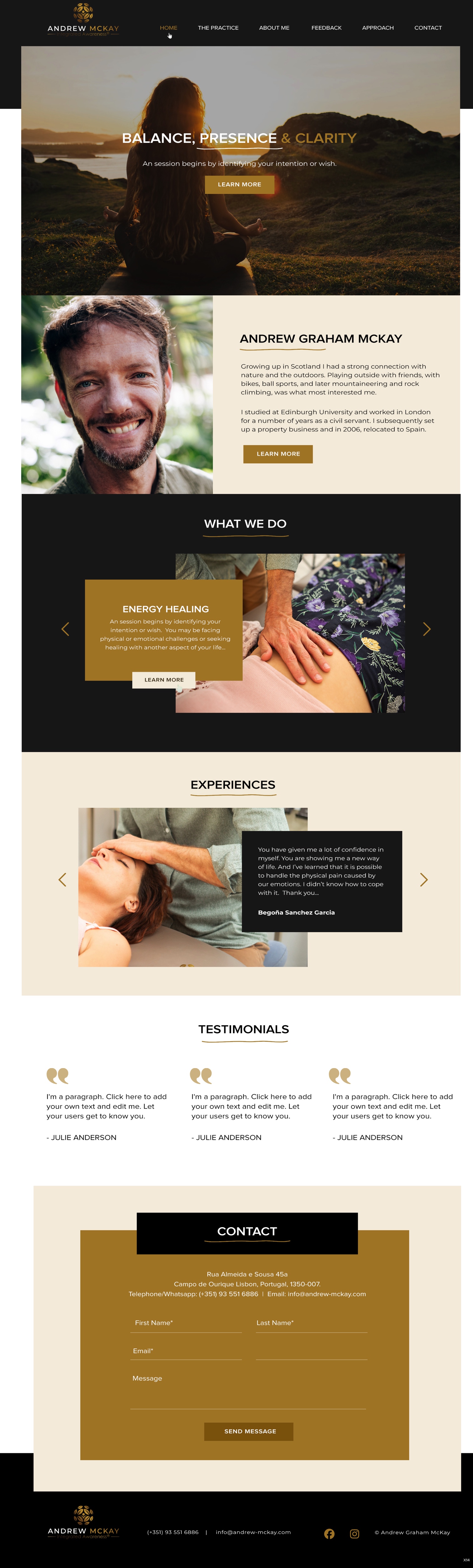 Web Design by pb for this project | Design #35502245