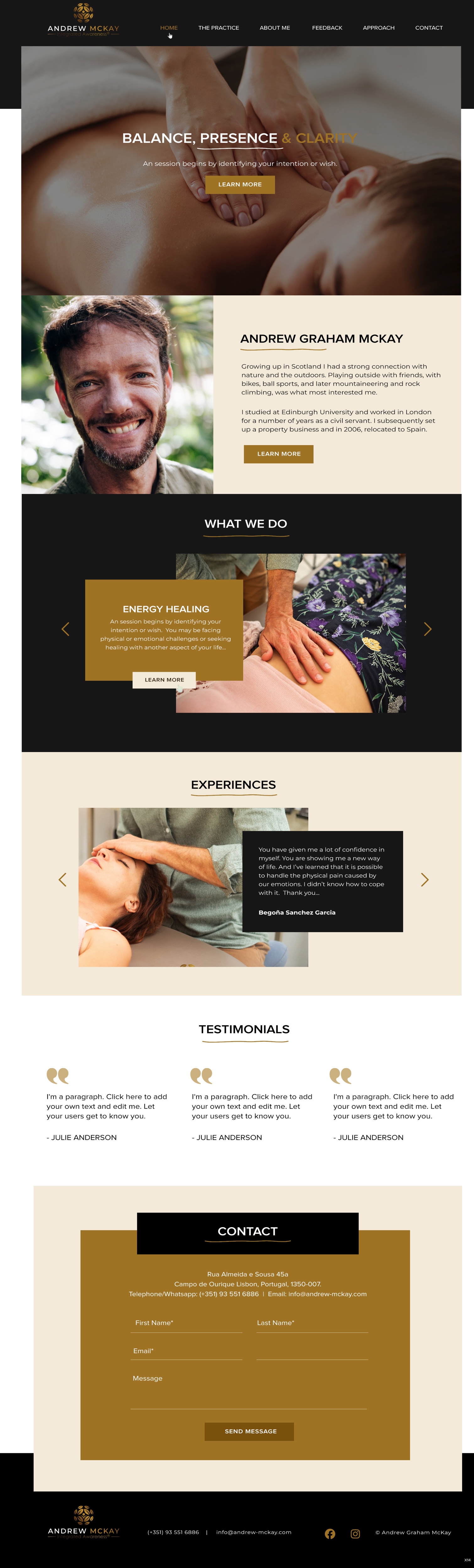 Web Design by pb for this project | Design #35505992