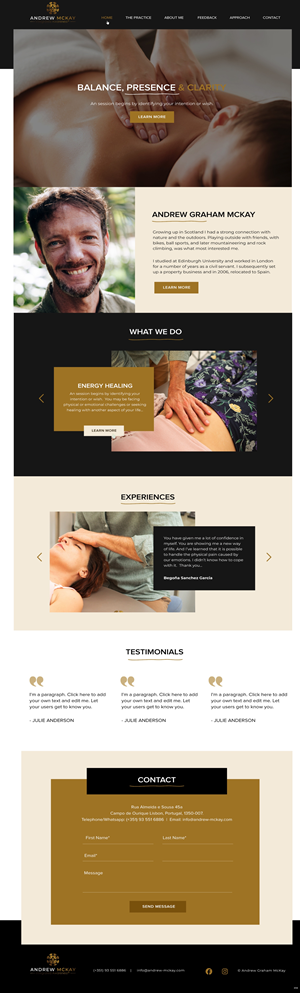 Web Design by pb for this project | Design: #35505992