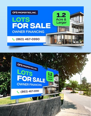 Werbetafel-Design von Graphic Guy für dieses Projekt | Design: #35577688