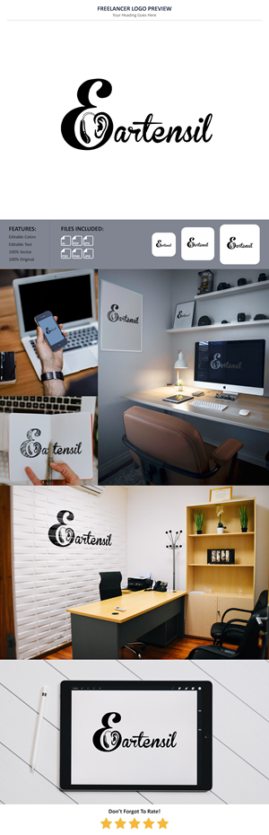 Design de Logo par VectorForge pour Eartensil Pty Ltd | Design : #35503350