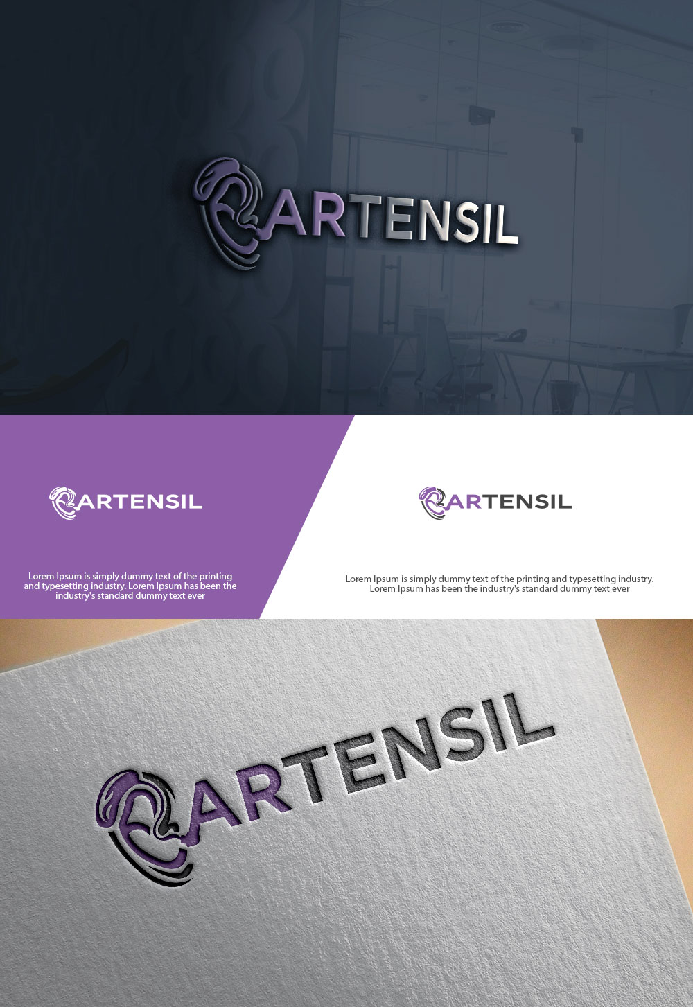Logo Design by sulemani  creation for Eartensil Pty Ltd | Design #35503109
