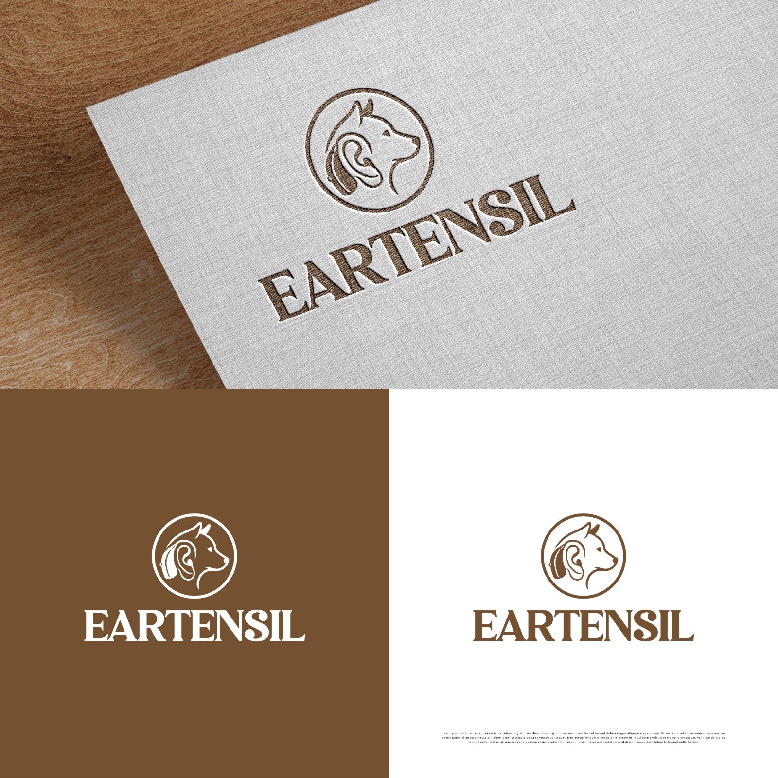 Logo Design by Titan Solbiz for Eartensil Pty Ltd | Design #35499535