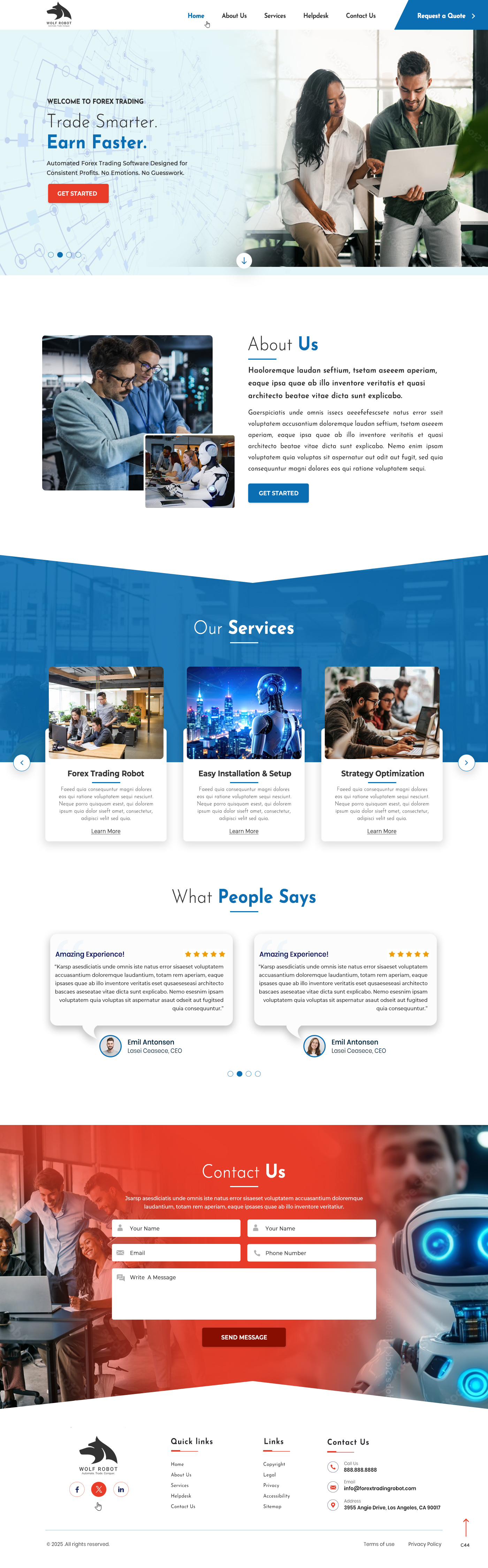 Web Design by pb for Flight Square | Design #35509164