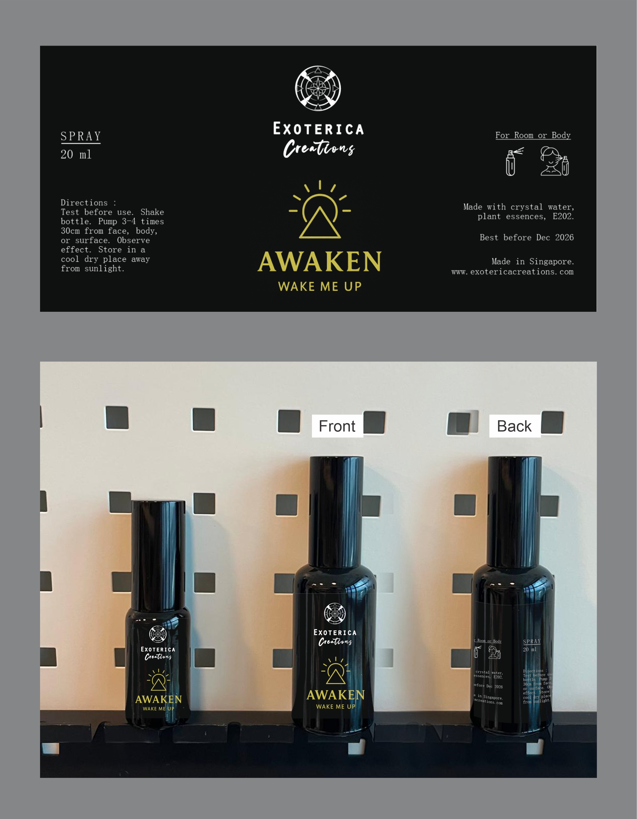 Label Design by Rashmi Mehta for this project | Design #35500409