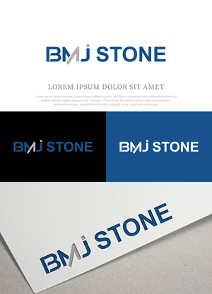 Diseño de Logo por NasarLogo para BMJ Stone LLC | Diseño: #35530591