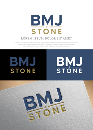 Diseño de Logo por NasarLogo para BMJ Stone LLC | Diseño: #35540202