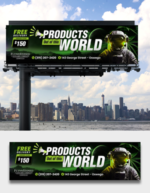 Diseño de Cartelera por debdesign para FlynnStoned Cannabis Company  | Diseño: #35505481