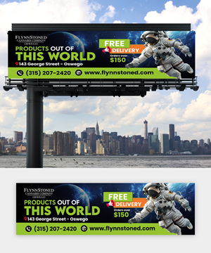 Diseño de Cartelera por debdesign para FlynnStoned Cannabis Company  | Diseño: #35505913