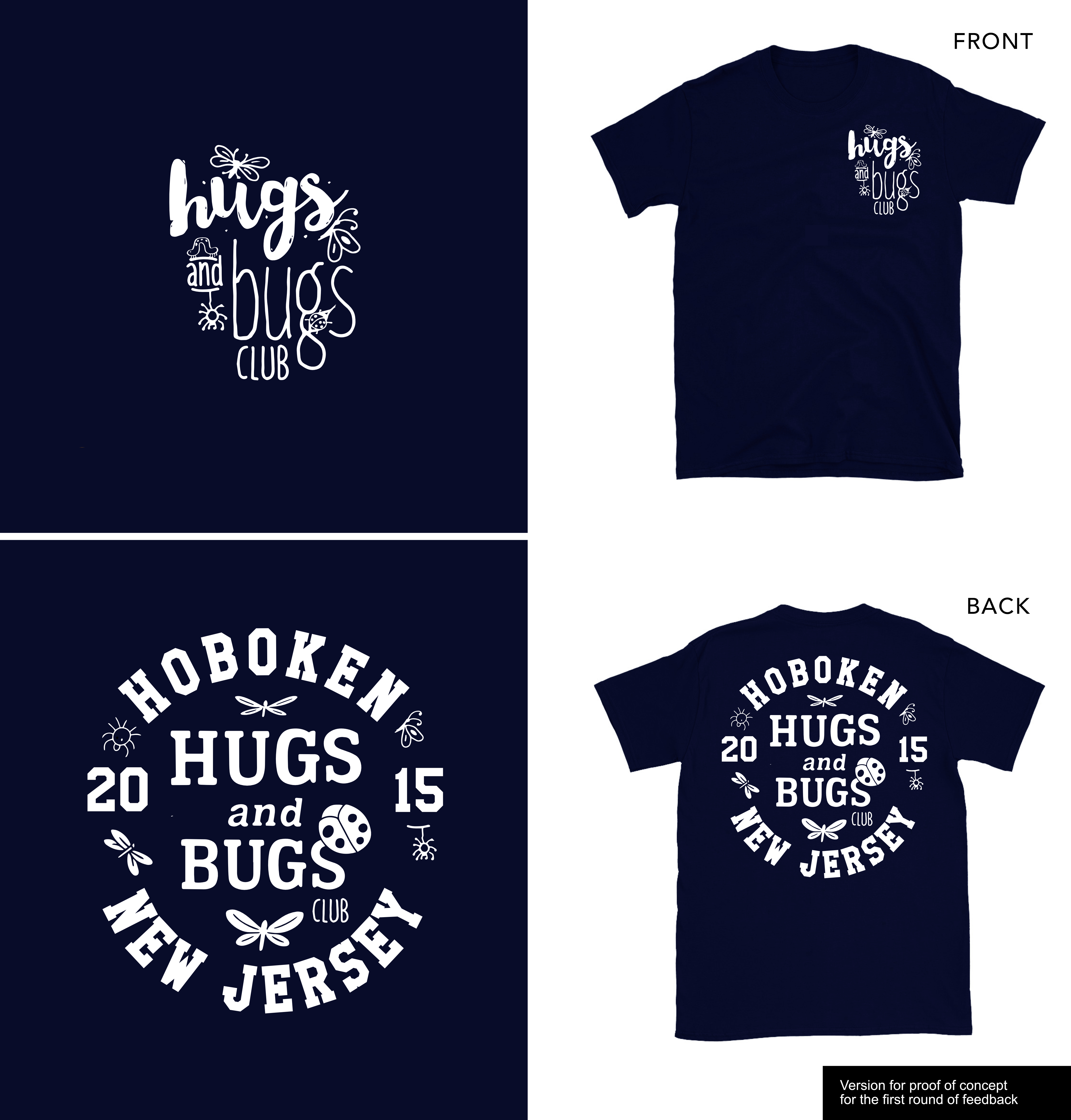 T-shirt Design by AnninWonderland for Hugs & Bugs Club | Design #35539911