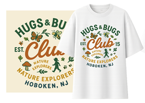 T-shirt Design by NeilDesign for Hugs & Bugs Club | Design: #35520151