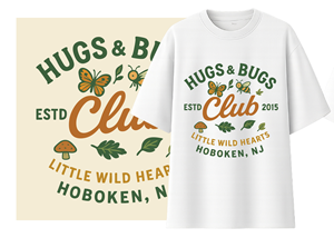 T-shirt Design by NeilDesign for Hugs & Bugs Club | Design: #35520153