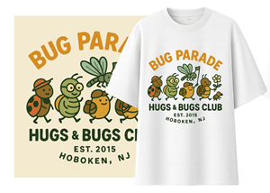 T-shirt Design by NeilDesign for Hugs & Bugs Club | Design: #35520169
