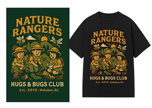 T-shirt Design by NeilDesign for Hugs & Bugs Club | Design: #35520172