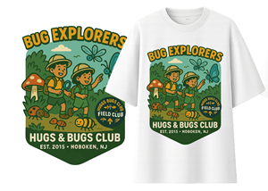 T-shirt Design by NeilDesign for Hugs & Bugs Club | Design: #35520174