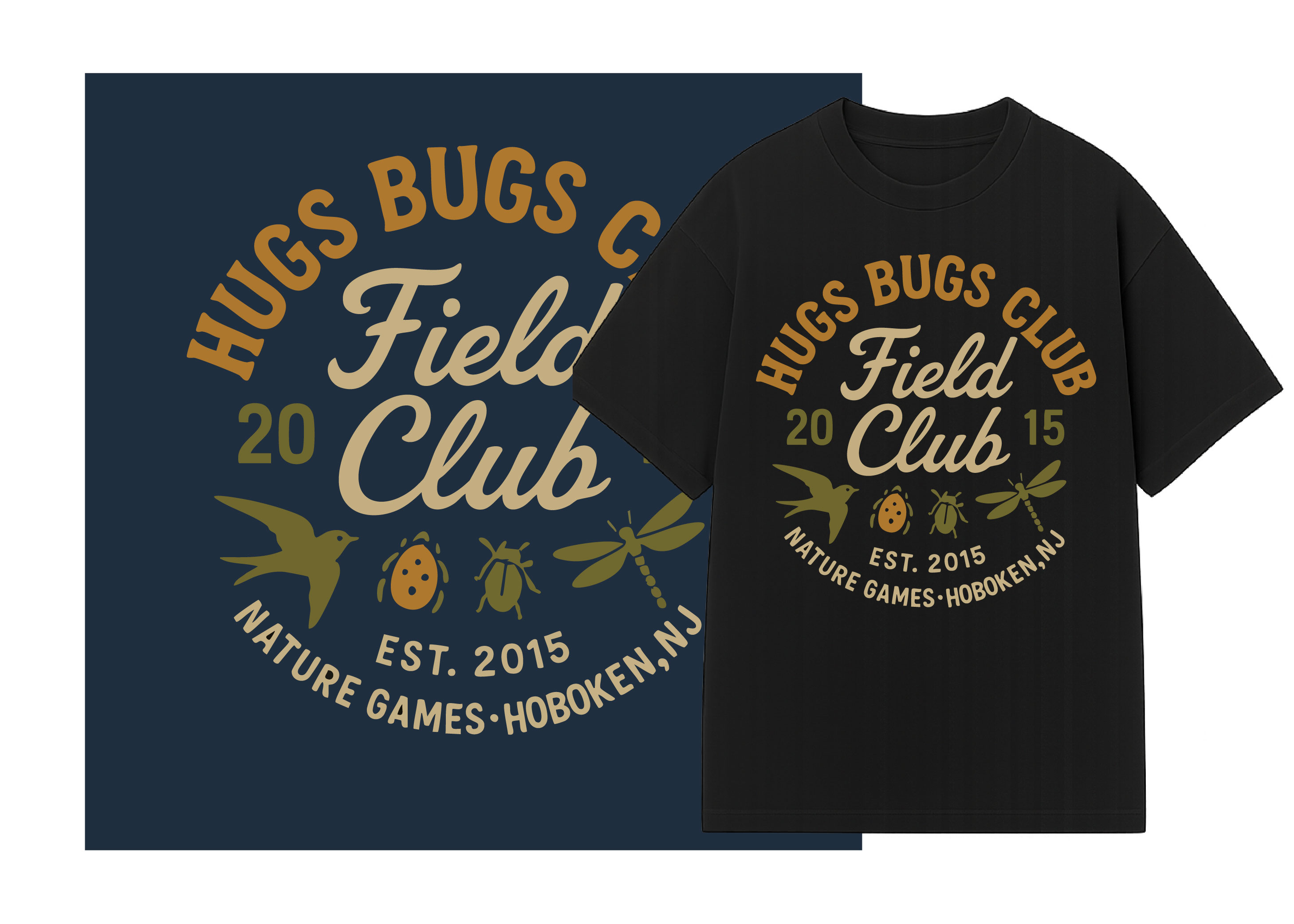 T-shirt Design by NeilDesign for Hugs & Bugs Club | Design #35528509