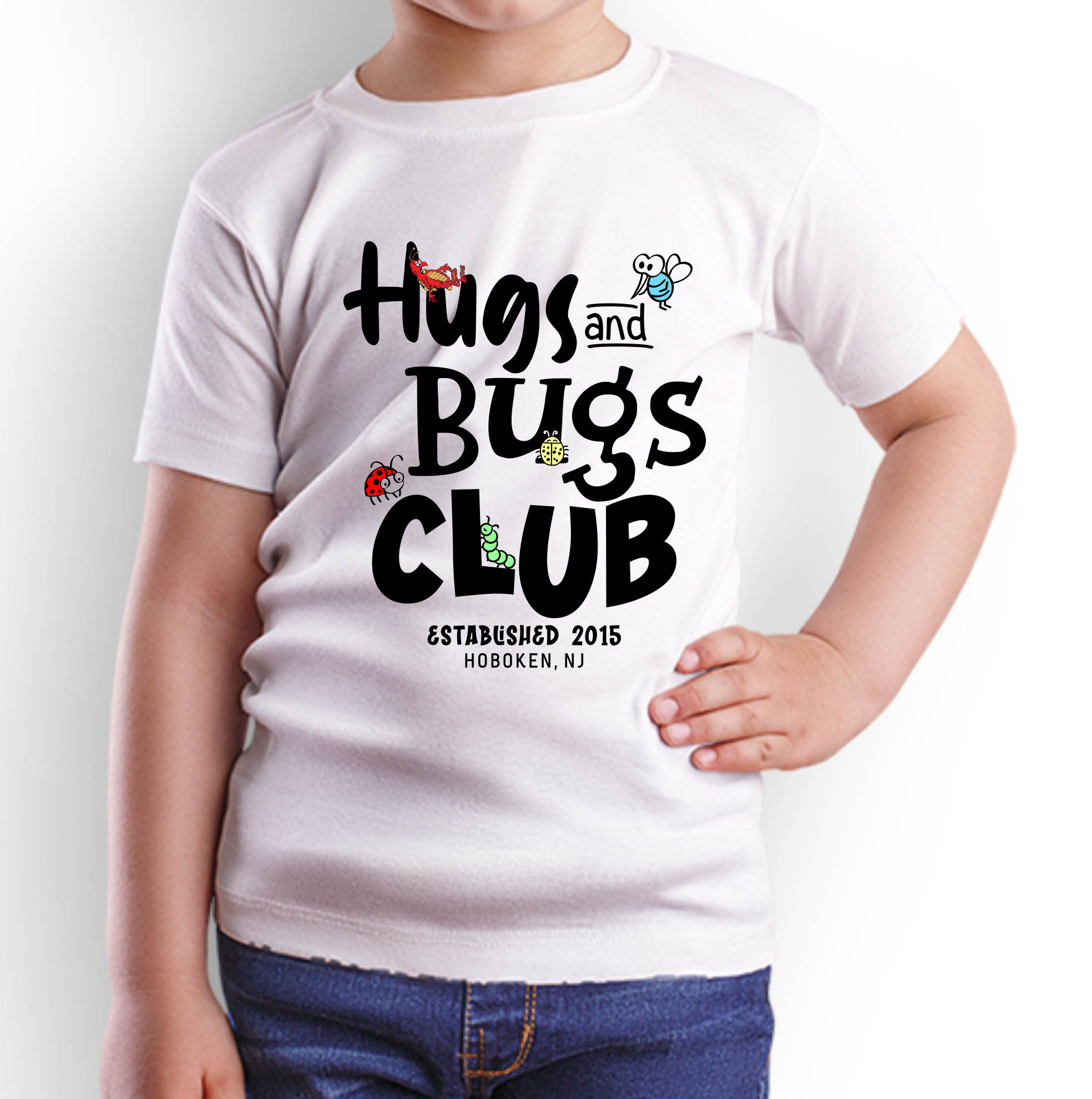 T-shirt Design by Rheanza for Hugs & Bugs Club | Design #35521392